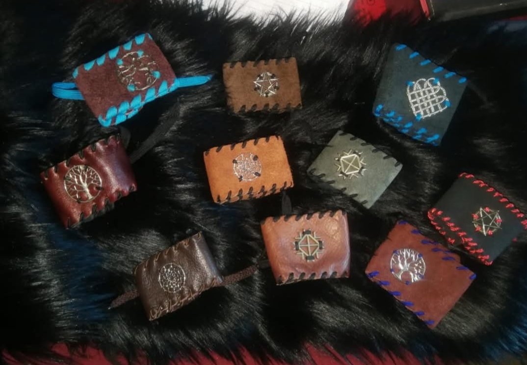 Dragon Head Viking Coaster Set